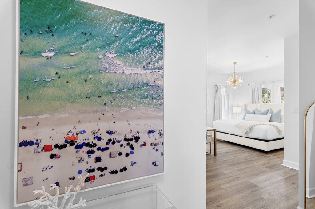 Sea Mist studio entry and interior layout